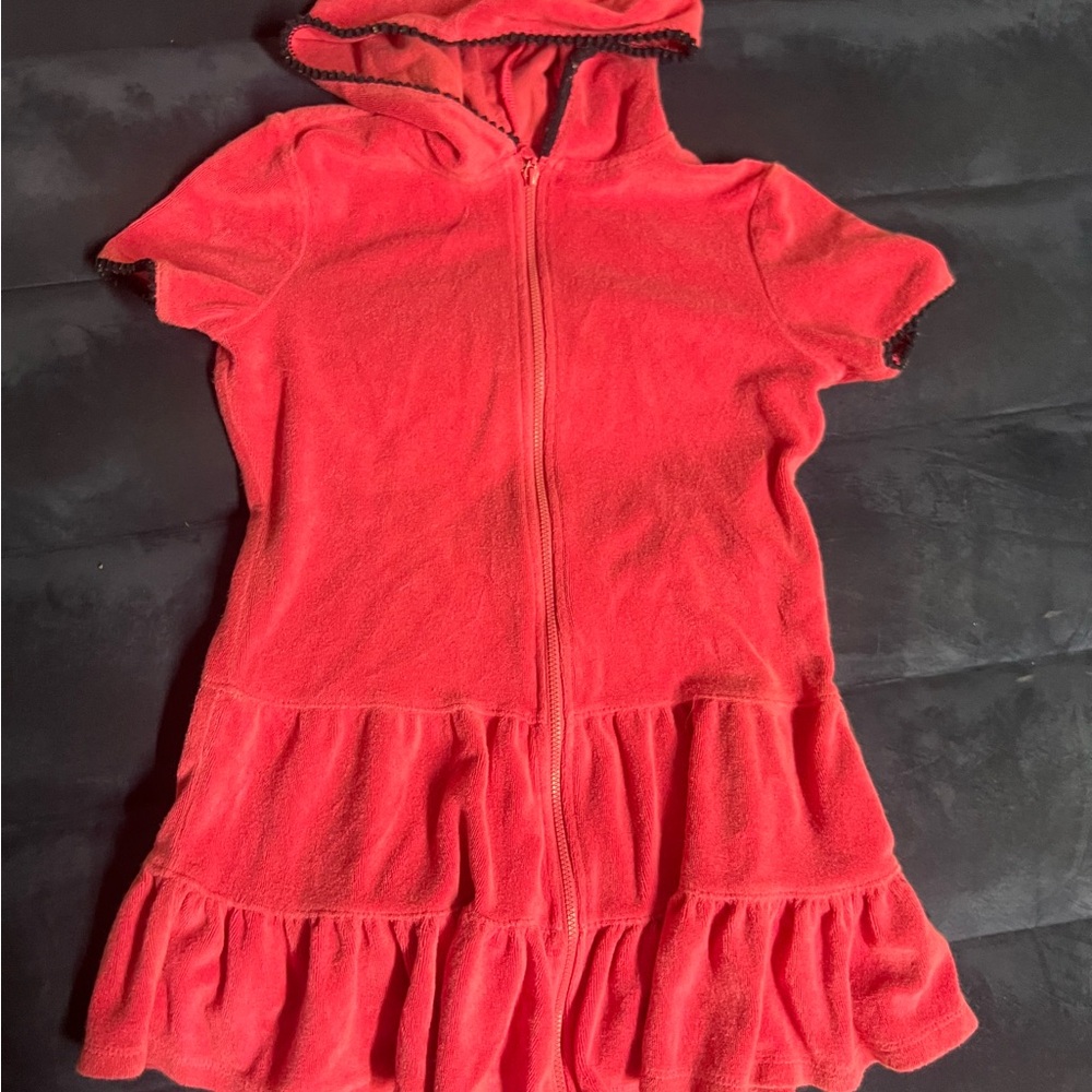 Girls' Solid Short Sleeve Cover Up Dress - Cat & Jack™